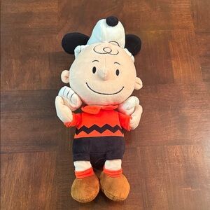 Hallmark Peanuts Snoopy and Charlie Brown Plush Toy Piggyback Ride